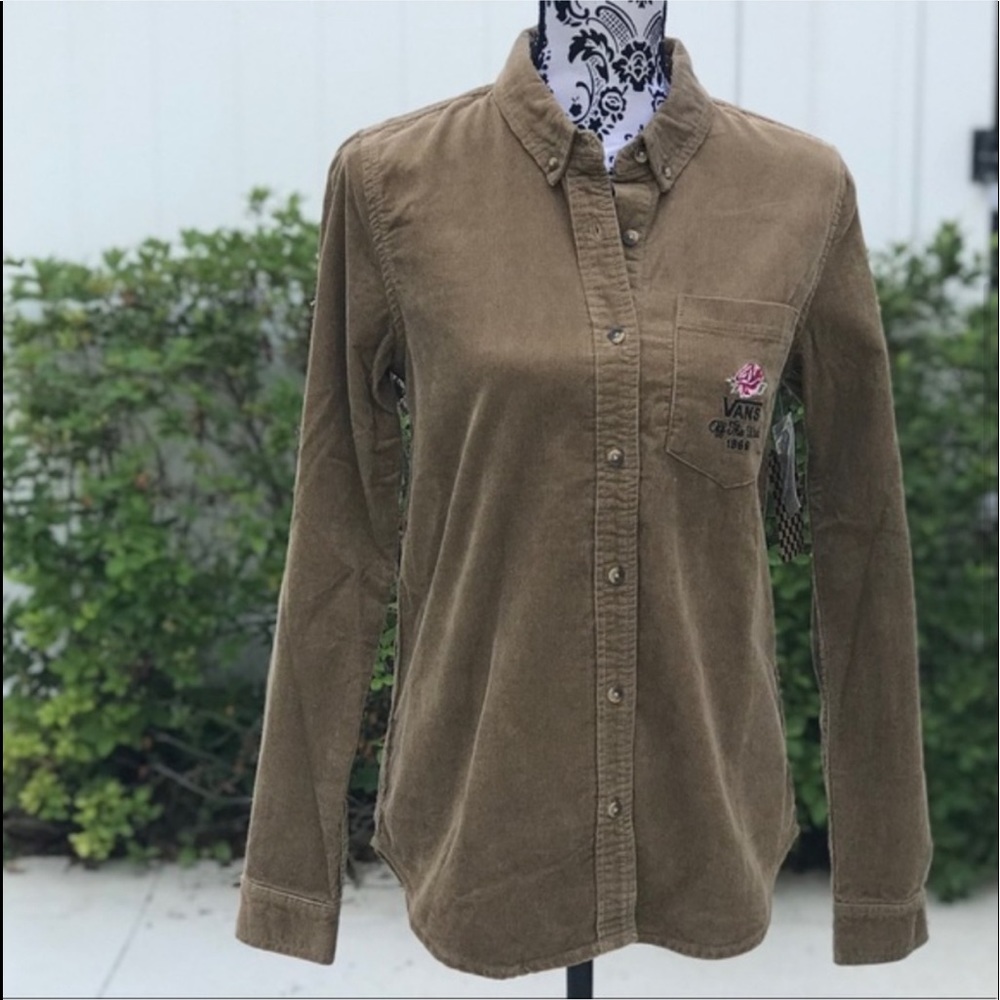 💖MEGA SALE💖VANS OVERTIME ROSE TOP Women’s Size XS AUTHENTIC VN0A3PCBDZ9 - Picture 3 of 8